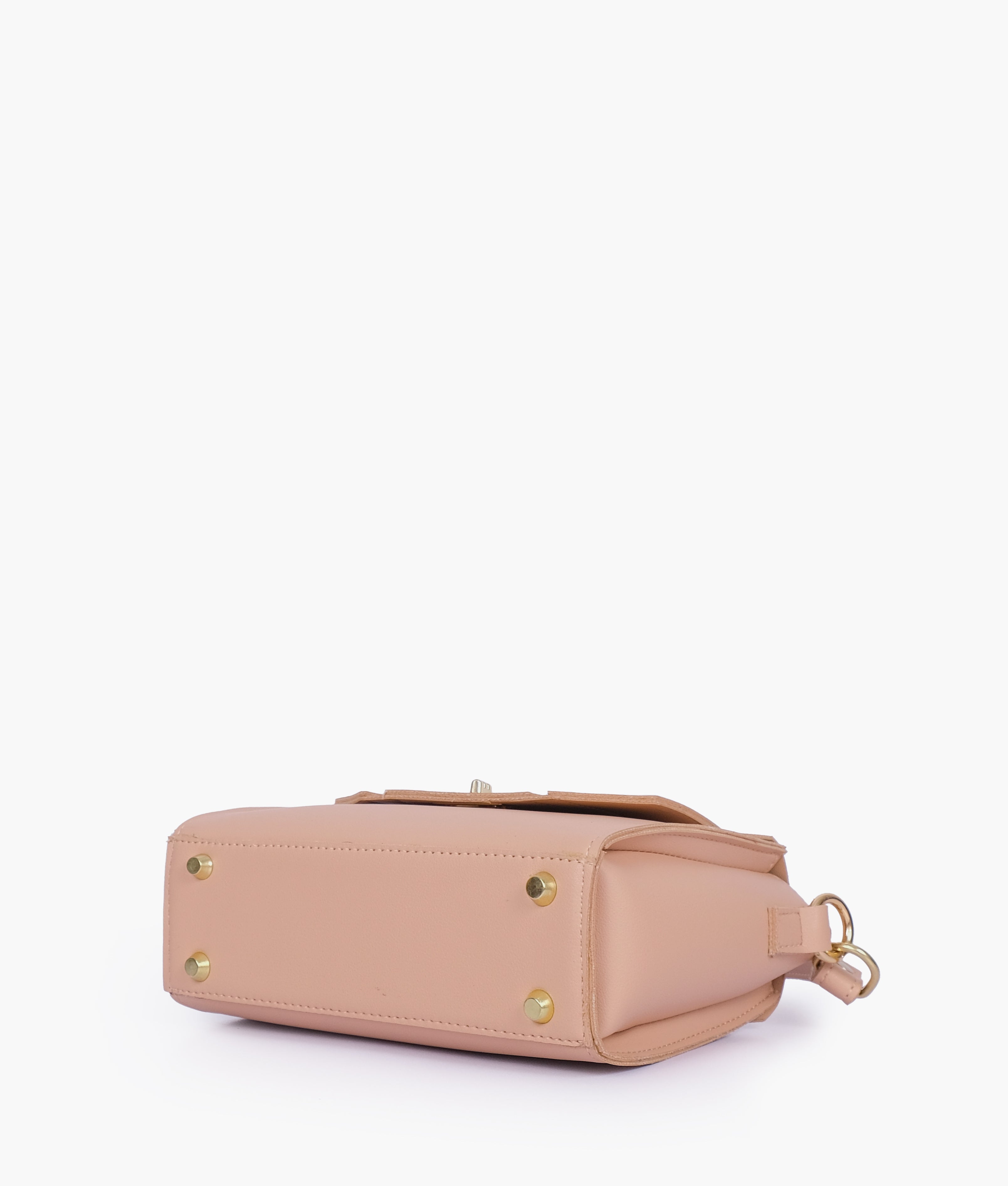 RTW Creation - Peach compact top-handle cross-body bag