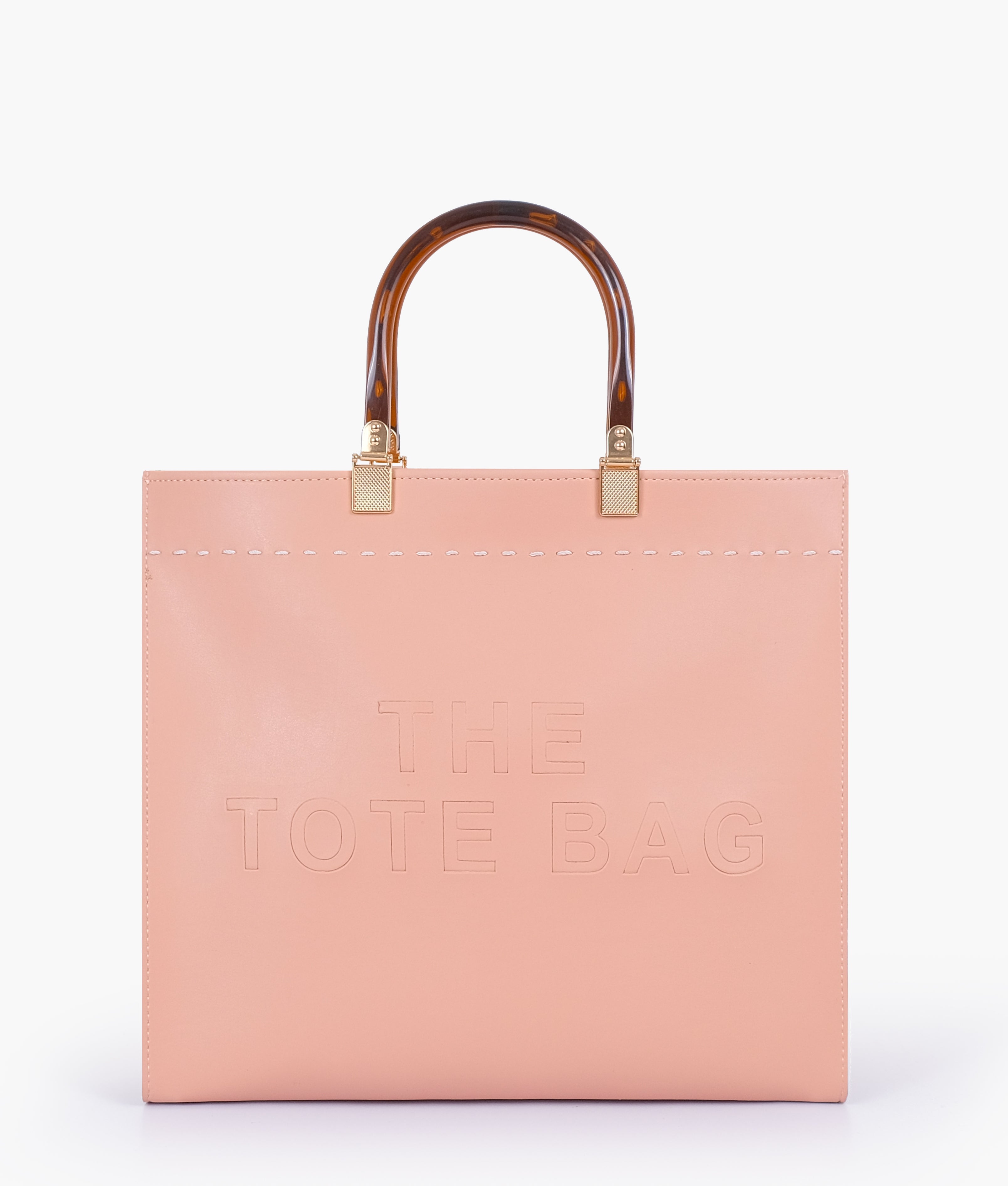 RTW Creation - Peach signature tote bag