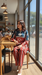 Miraal By Nairah Stitched 2 Piece Premium Blended Cambric Collection'2025-Florence