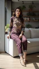 Miraal By Nairah Stitched 2 Piece Premium Blended Cambric Collection'2025-Marrakech