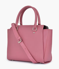 RTW Creation - Pink classic top-handle bag