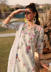 Sardinia Unstitched 3 Piece Festive Lawn Suit-Wild Flower