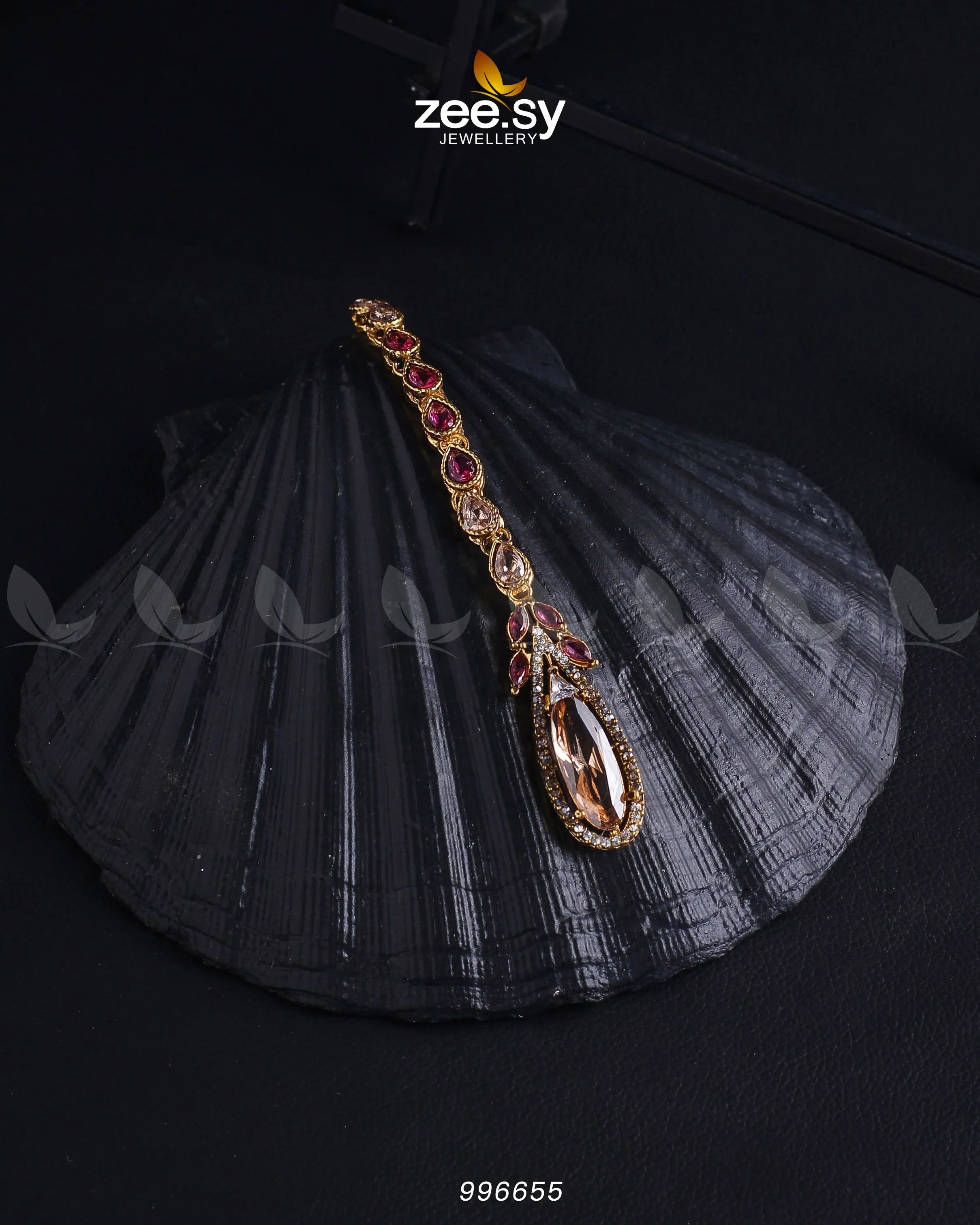 Poppy Bindiya Fuchsia - Zeesy Jewellery