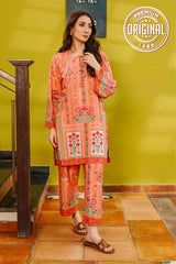 Waniya Stitched 2 Piece Summer Co Ords Lawn Collection'2025-Daydream Coral