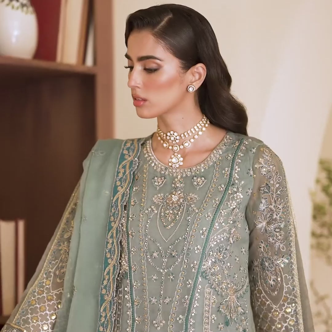 Romansiyyah By Emaan Adeel Unstitched 3 Piece Luxury Formals Collection'2024-Roheen