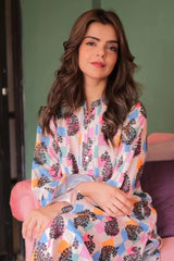 Ayla Studio Stitched PRINTED ESSENTIAL CO-ORD - Funky Vibes