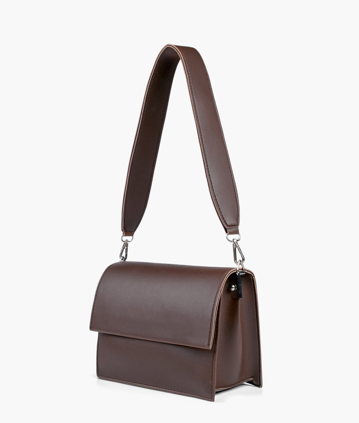 RTW Creation - Dark brown mini cross-body bag