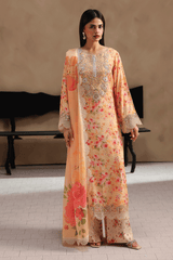Naqsh By Ramsha Unstitched 3 Piece Emb Rawsilk Vol-02 Suit-RS-207