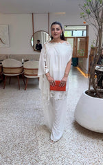 Allechant By Manahils Stitched Suit-Pearl Drop