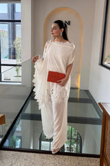 Allechant By Manahils Stitched Suit-Pearl Drop
