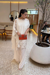Allechant By Manahils Stitched Suit-Pearl Drop