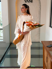 Allechant By Manahils Stitched Suit-Pearl Drop