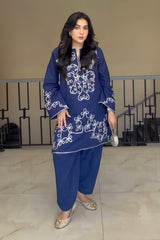 Allechant By Manahils Stitched Suit-Looms Lawn