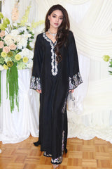 Allechant By Manahils Stitched Suit-Luna Bloom kaftan