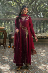 Sardiyon Ki Shaam Omal By Komal Stitched 3 Piece Winter Suit-Dilbar