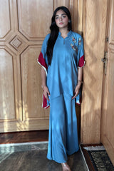 Allechant By Manahils Stitched Formals-Ice Blue Drape Set
