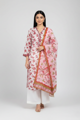 Amna Ali Nawaz Stitched 2 Piece Lawn Suit-MANAWAT