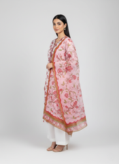 Amna Ali Nawaz Stitched 2 Piece Lawn Suit-MANAWAT