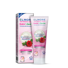 Gentle hair removal cream with rose extract by Elmore