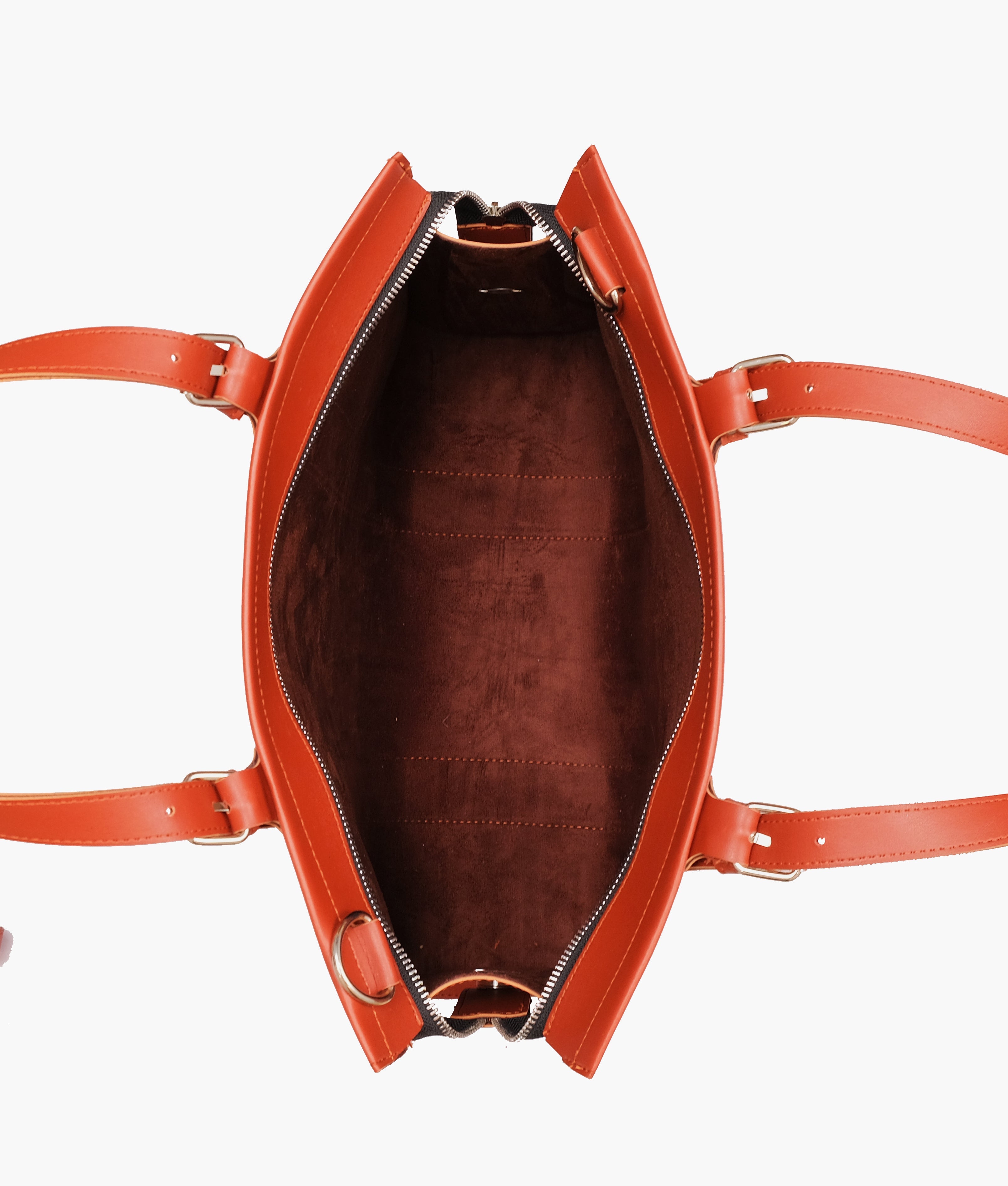 RTW Creation - Rust laptop bag with sleeve