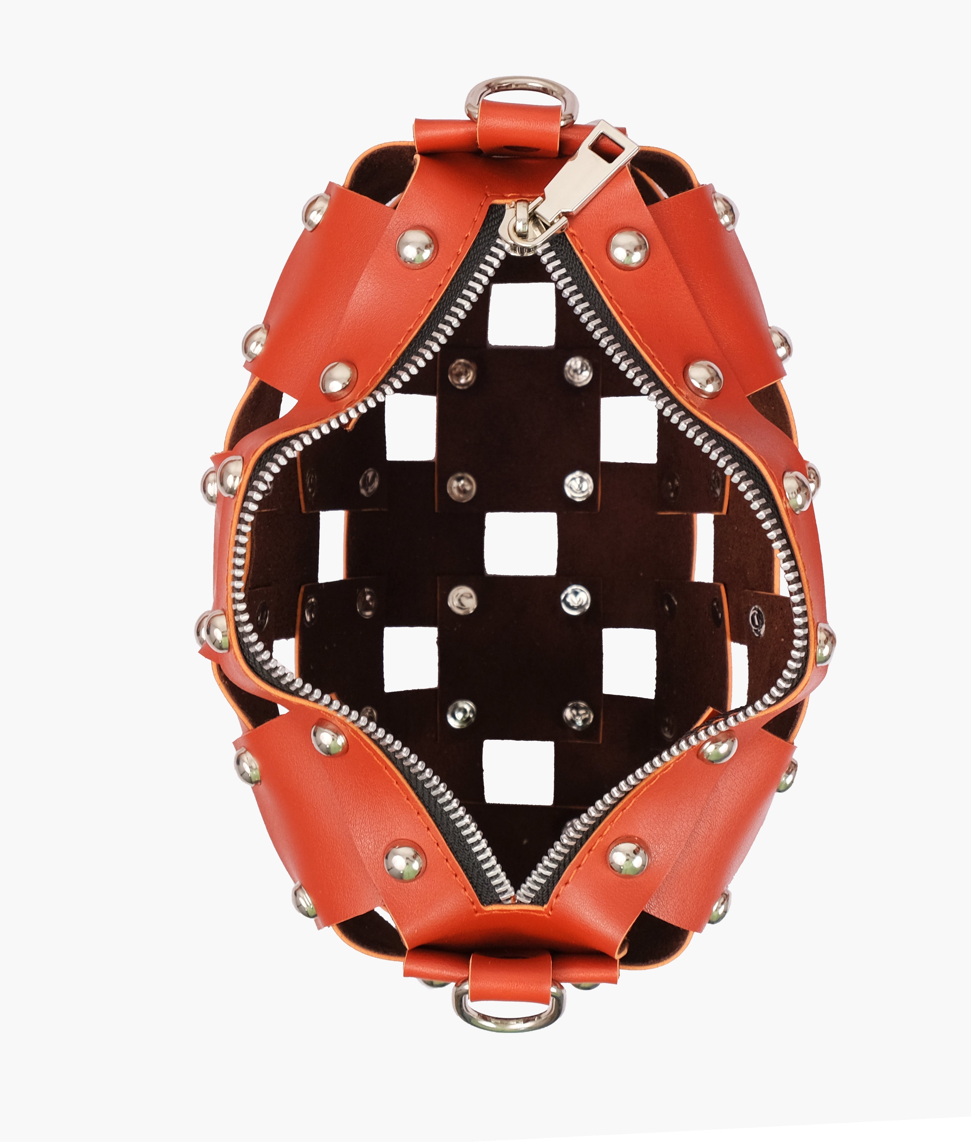 RTW Creation - Rust rivet cross-body bag