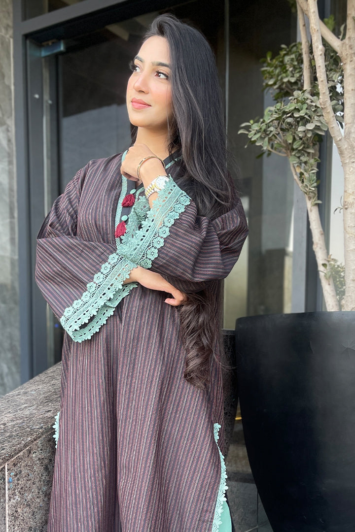 Urban Cut 2 Piece Cotton Yarn Dyed Suit