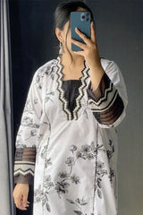 Urban Cut 2 Piece Cotton Embroidred Suit