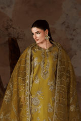 Shehnai By Ramsha Unstitched 3 Piece Luxury Raw Silk Vol-02 Suit-SS-204