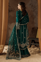 Shehnai By Ramsha Unstitched 3 Piece Luxury Raw Silk Vol-02 Suit-SS-201