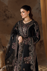 Shehnai By Ramsha Unstitched 3 Piece Luxury Raw Silk Vol-02 Suit-SS-203