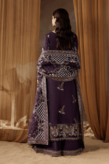 Shehnai By Ramsha Unstitched 3 Piece Luxury Raw Silk Vol-02 Suit-SS-208