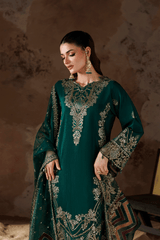 Shehnai By Ramsha Unstitched 3 Piece Luxury Raw Silk Vol-02 Suit-SS-201