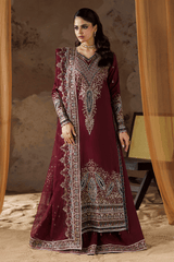 Shehnai By Ramsha Unstitched 3 Piece Luxury Raw Silk Vol-02 Suit-SS-206