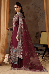 Shehnai By Ramsha Unstitched 3 Piece Luxury Raw Silk Vol-02 Suit-SS-206