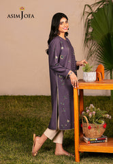 Asim Jofa Outfit Of The Day Ajod-09 Embroidered Swiss Lawn 1 Pc