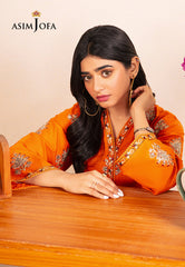 Asim Jofa Outfit Of The Day Ajod-11 Embroidered Swiss Lawn 1 Pc