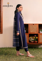Asim Jofa Outfit Of The Day Ajod-33 Embroidered Cambric 3 Pcs
