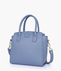 RTW Creation - Sky blue top-handle mini handbag
