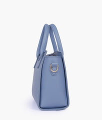 RTW Creation - Sky blue top-handle mini handbag