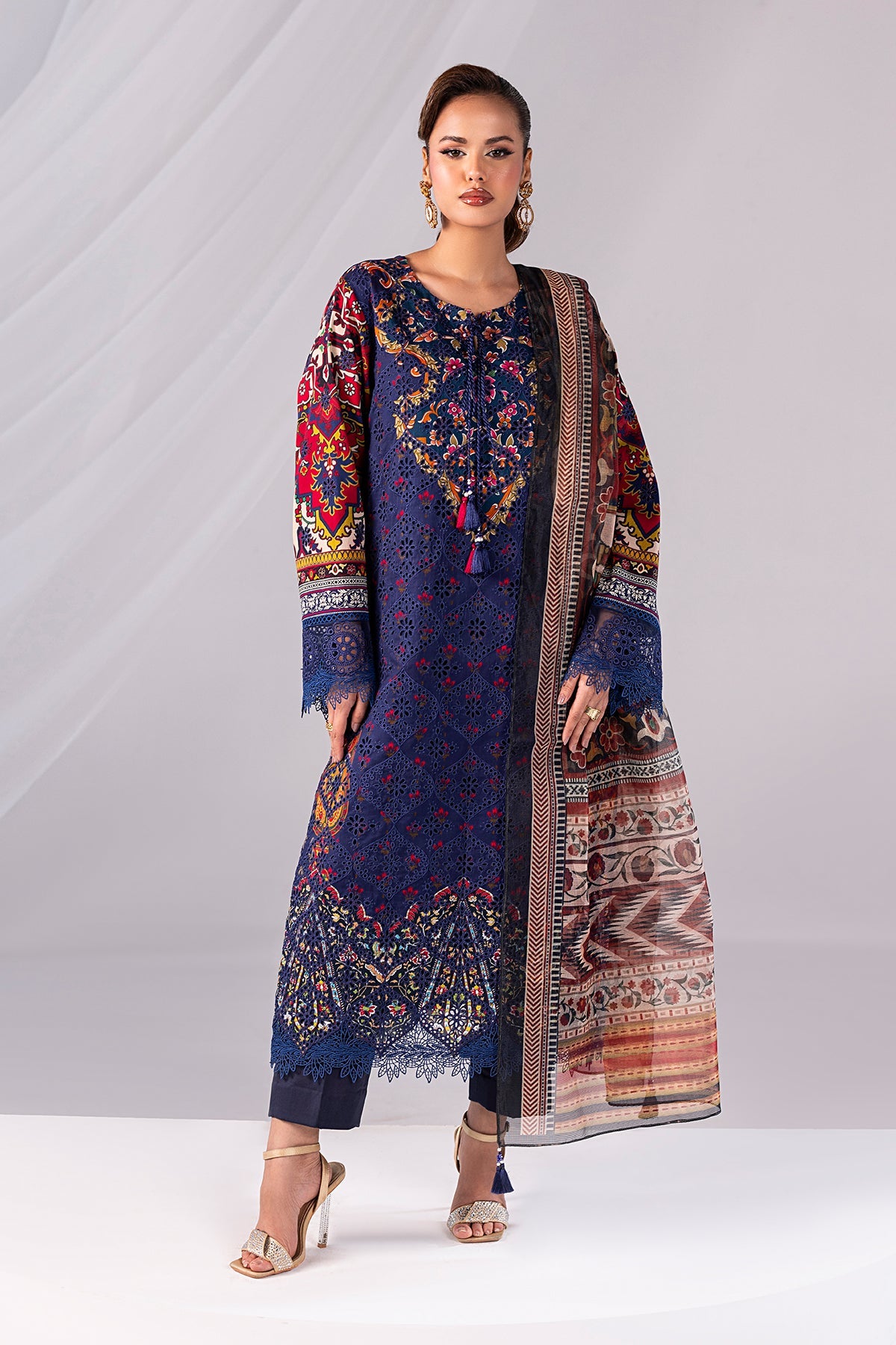 Noor By Imrozia Serene Stitched 3 Piece Summer Collection'2025-SP-66 ELAF