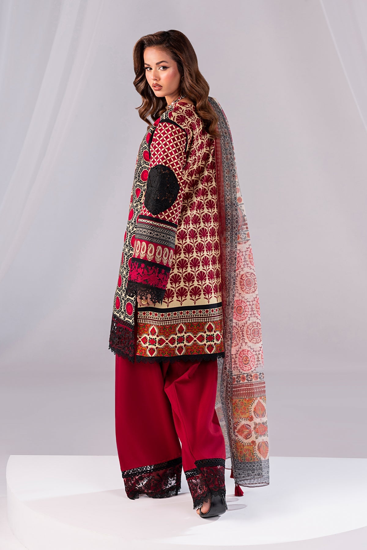 Noor By Imrozia Serene Stitched 3 Piece Summer Collection'2025-SP-60 MEHRUNISSA