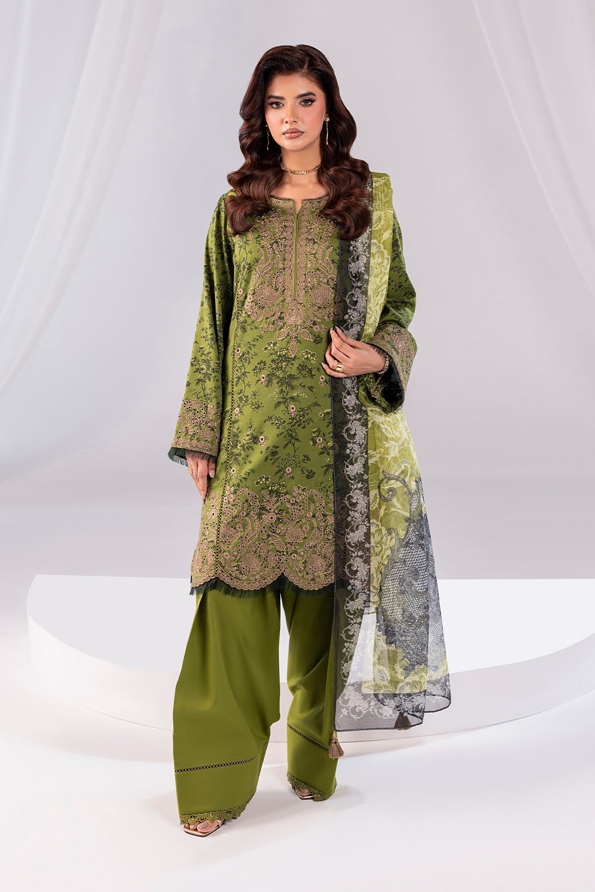 Noor By Imrozia Serene Stitched 3 Piece Summer Collection'2025-SP-62 DANIN