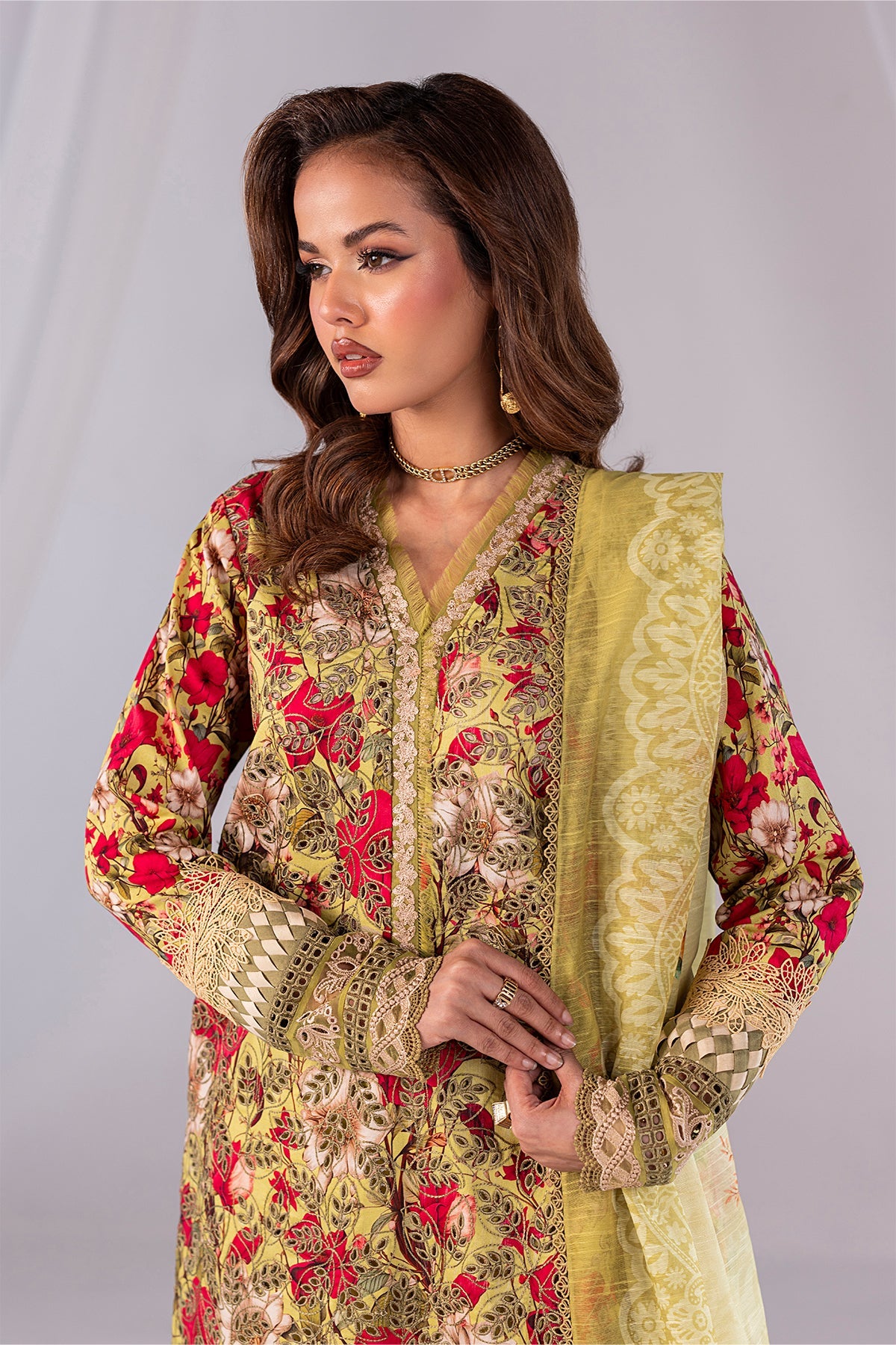 Noor By Imrozia Serene Stitched 3 Piece Summer Collection'2025-SP-67 TAABIR