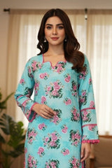 Festive Glow By Ahlam Vol-01-Gulab-Asmani Co-Ord-Set