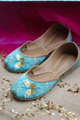 TJK Designs Khussa Collection'2025-Sugar Plum