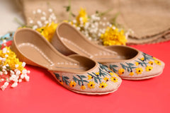 TJK Designs Khussa Collection'2025-Sunflower Heaven