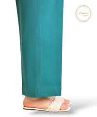 Panache Apparel Stitched Trouser Collection-Teal Basic Trouser