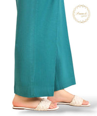 Panache Apparel Stitched Trouser Collection-Teal Basic Trouser