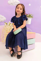 Explore our collection of blue cotton dresses for kids & teenage girls in Pakistan.