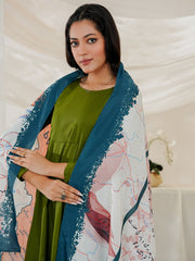 Tng By Md Odhni Collection-Arz e Pakistan Odhni (White)